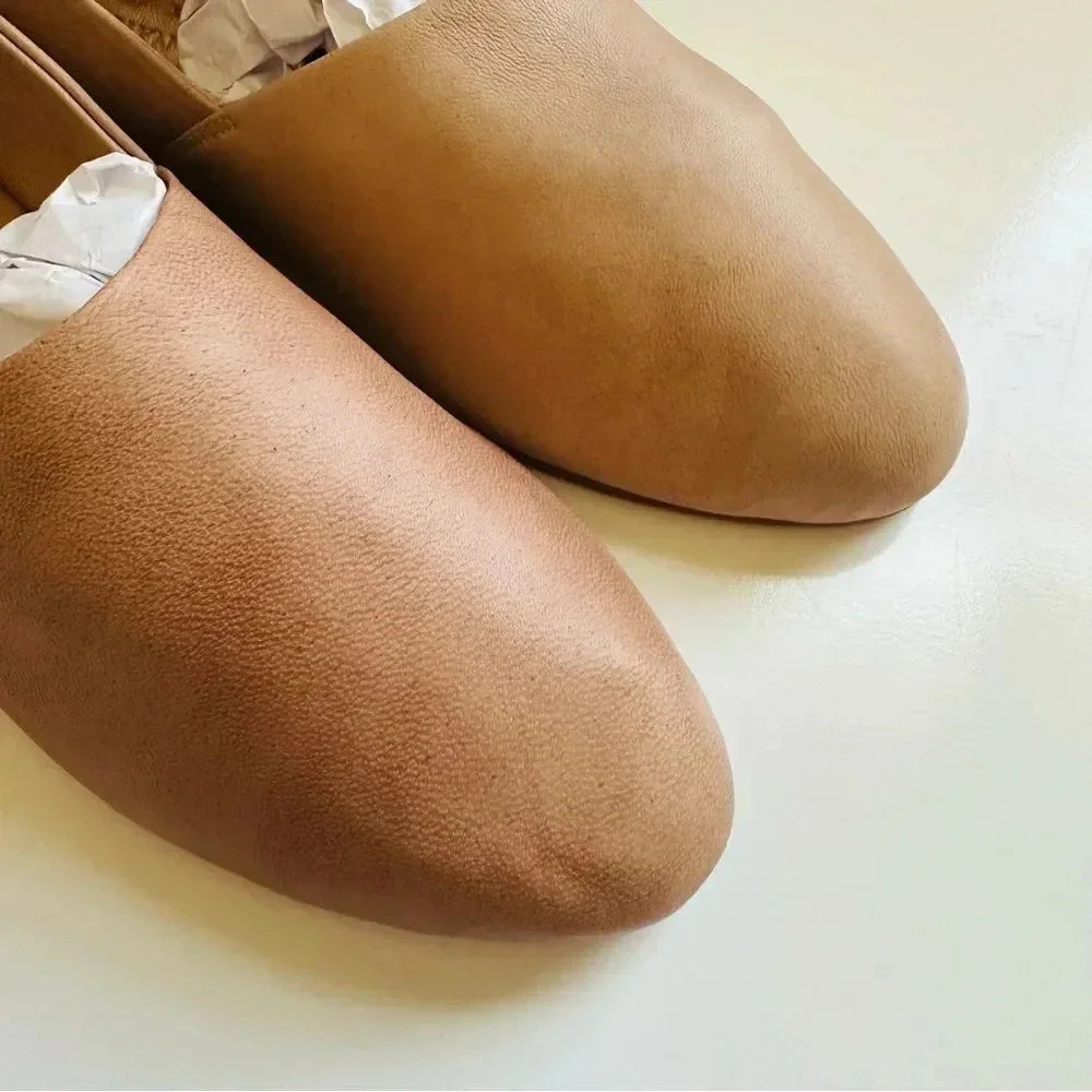 St. Agni George Glove Shoe - Tan Leather - Picture 8 of 10